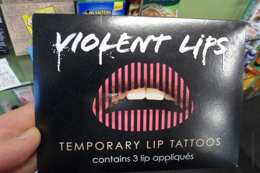 Produktinnovation: „Temporary Lip Tattoos“