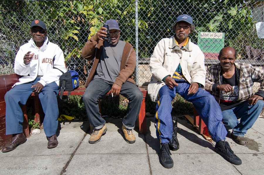 urban farming, neighbors of farm in Oakland, California