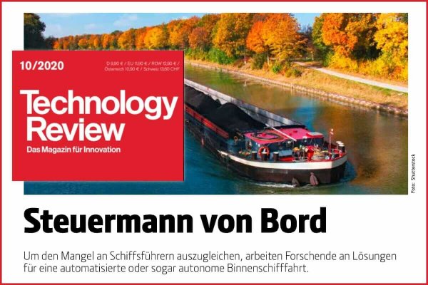 Artikel, autonone Schiffe, Technology Review, Deutschland