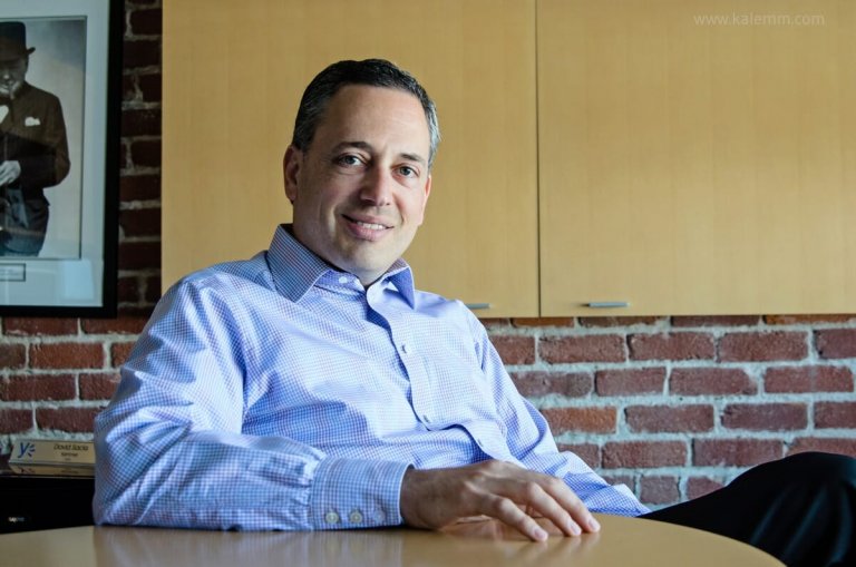 Yammer founder and CEO David Sacks at his office in San Francisco