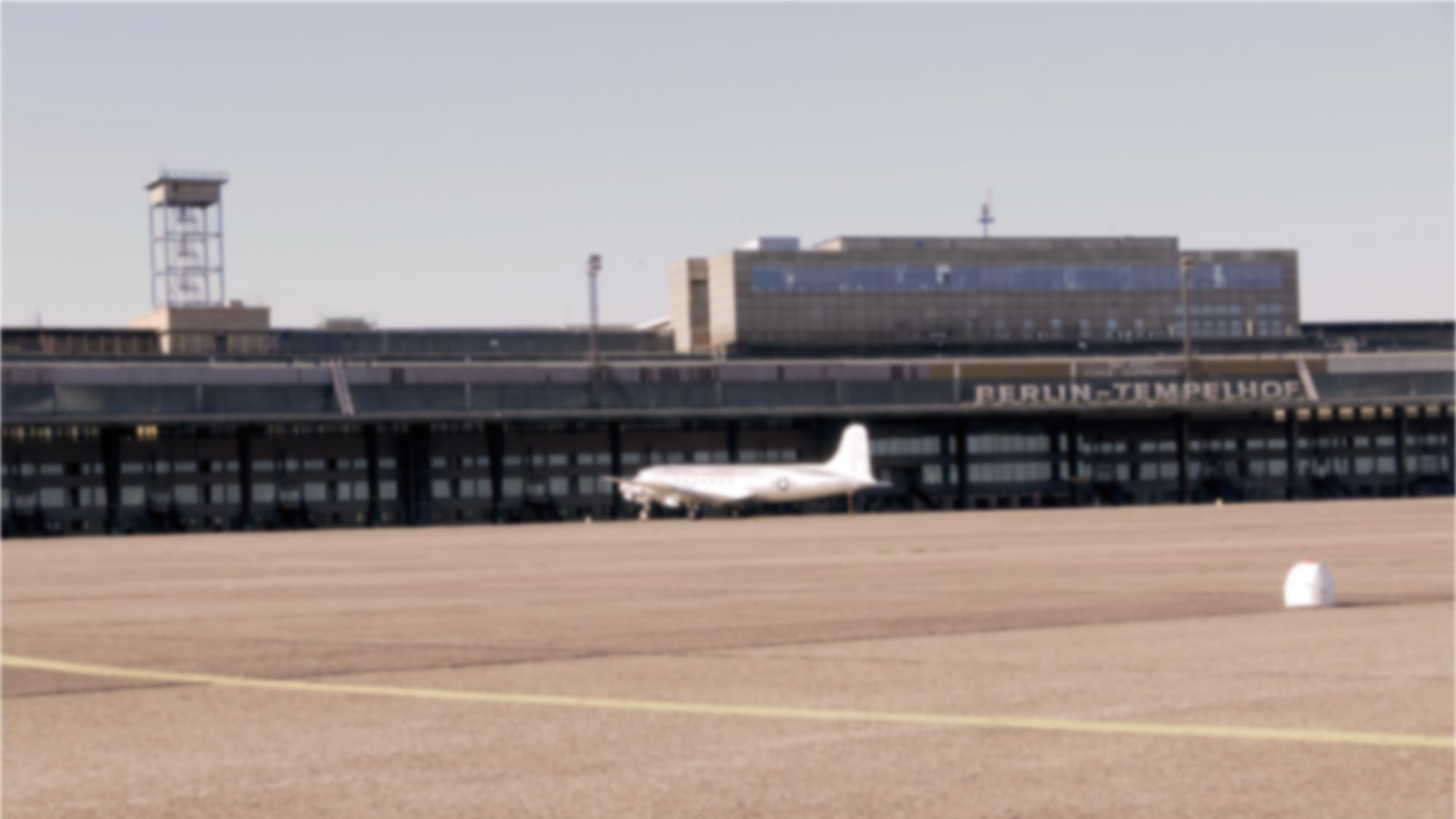 Berlin Tempelhof, historic airport terminal