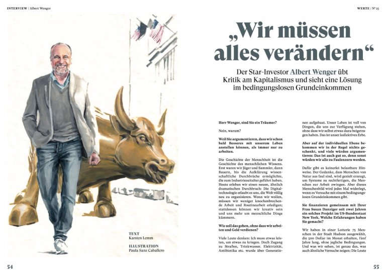 Interview Albert Wenger zur Zukunft der Arbeit, future of work, WERTE-Magazin