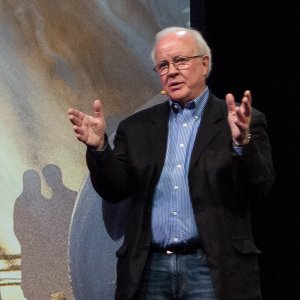 Douglas Trumbull bei einer Konferenz in Kalifornien